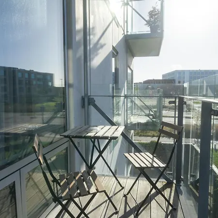 Beautiful 1-br W A Balcony By Harbour - 87 * 오덴세